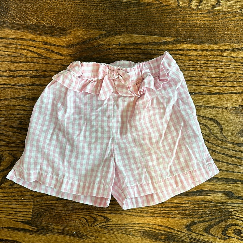 Velani classics gingham shorts